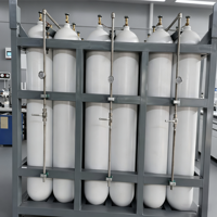 Bouteille de gaz naturel comprimé (GNC) d'occasion Zhuoyue, grand format, type 4, en acier allié haute résistance, pression maximale 20 MPa, durée de vie 20 ans