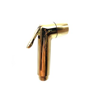 SR167 ABS GROME GOLD shattaf с 1,2 м ПВХ золотым шлангом, ванная комната, унитаз, набор shattaf, биде опрыскиватель - Product Image 2