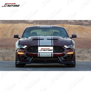 Offre Spéciale d'usine mise <span class=keywords><strong>à</strong></span> niveau refit Shelby SuperSnake capot moteur couverture pour Ford <span class=keywords><strong>Mustang</strong></span> Mach 1 Shelby GT500 5.0L V8 <span class=keywords><strong>GT</strong></span> Shelby GT350 - Product Image 1