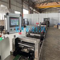 Machine automatique de fabrication de sacs à fermeture éclair debout, ligne de production de sacs à fermeture éclair debout à haute efficacité, machine de fabrication