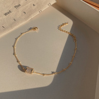 Pulsera para mujer Brazalete de gama alta Estilo Ins Encanto de moda Venta al por mayor Pareja Pulseras Joyería Venta al por mayor Moda Encanto fino