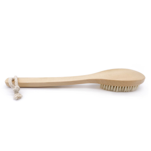 <span class=keywords><strong>Brosse</strong></span> de massage corporelle exfoliante <span class=keywords><strong>anti</strong></span>-<span class=keywords><strong>cellulite</strong></span> à poils longs en <span class=keywords><strong>bois</strong></span> et en poils naturels - Product Image 6