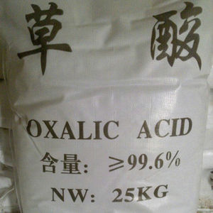 Acide oxalique de qualité industrielle 99,6 % cristal blanc C2H2O4 CAS 144-62-7 pour agent de nettoyage, emballage de 25 kg - Product Image 6