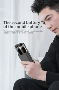 Phổ Có Thể Thu Vào Khóa Có Thể Sạc Lại Clip Pin Trường Hợp Điện Thoại 6800MAh Pin Bên Ngoài Sạc Trường Hợp Cho Điện Thoại Di Động - Product Image 6