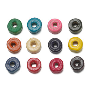 Colorful Cylindrical Wooden <b>Beads</b> 6mm Spacer <b>Beads</b> For DIY Jewelry Making Accessories Macaron Colored Loose <b>Beads</b> <b>Set</b> - Product Image 5
