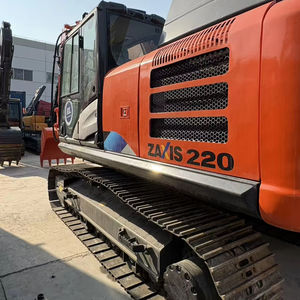 Excavatrice sur chenilles Hitachi 220-5G d'occasion, modèle 2025, moteur mécanique, boîte de vitesses, pompe, roulement, certifiée CE, entièrement d'origine - Product Image 1