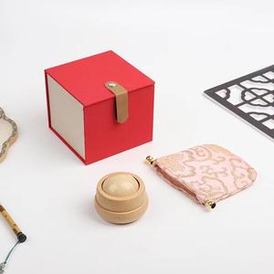 ポータブルハンドヘルド木制マッサージローラーボールボディセラピーとリラクゼーションツール - Product Image 4