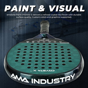 Raqueta de Pádel de Alto Rendimiento, Carbono 18K, Textura 3D, Efecto de Rotación Mejorado, Forma de Lágrima, Hoja de Pádel de Alta Resistencia - Product Image 4