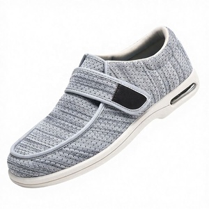 Mocasines Textiles Ligeros con Cierre de Velcro, Parte Superior de Malla Transpirable, Soporte para el Arco del Pie, Antideslizantes, Zapatos Sin Cordones para Hombre, para Todas las Temporadas - Product Image 3