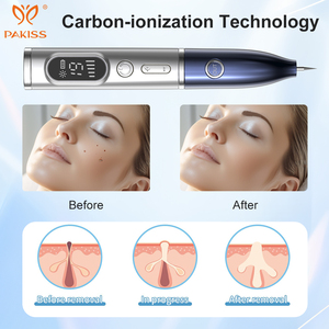 PAKISS Stylo anti-taches portatif 19 niveaux, éliminateur de verrues et de excroissances cutanées, appareil de beauté pour l'élimination des taches, en ABS et acier inoxydable, rechargeable par USB, OEM ODM - Product Image 2