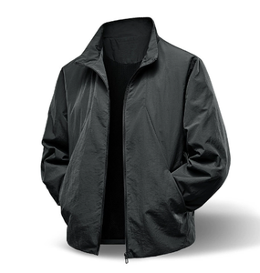 Chaqueta de Trabajo Estilo Americano para Hombre, Chaqueta Ligera de Primavera y Otoño, Venta al por Mayor, Logotipo Personalizable, Ropa Masculina - Product Image 1