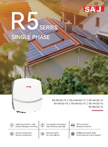 Convertisseur solaire monophasé <span class=keywords><strong>SAJ</strong></span> série R5 <span class=keywords><strong>3kW</strong></span> 8kW, haute efficacité, surveillance intelligente par application, protection IP65 pour usage domestique - Product Image 4