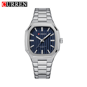 นาฬิกาข้อมือแฟชั่นผู้ชาย CURREN รุ่น 8458 นาฬิกาควอตซ์หรูหรา กันน้ำ พร้อมพรายน้ำ - Product Image 1