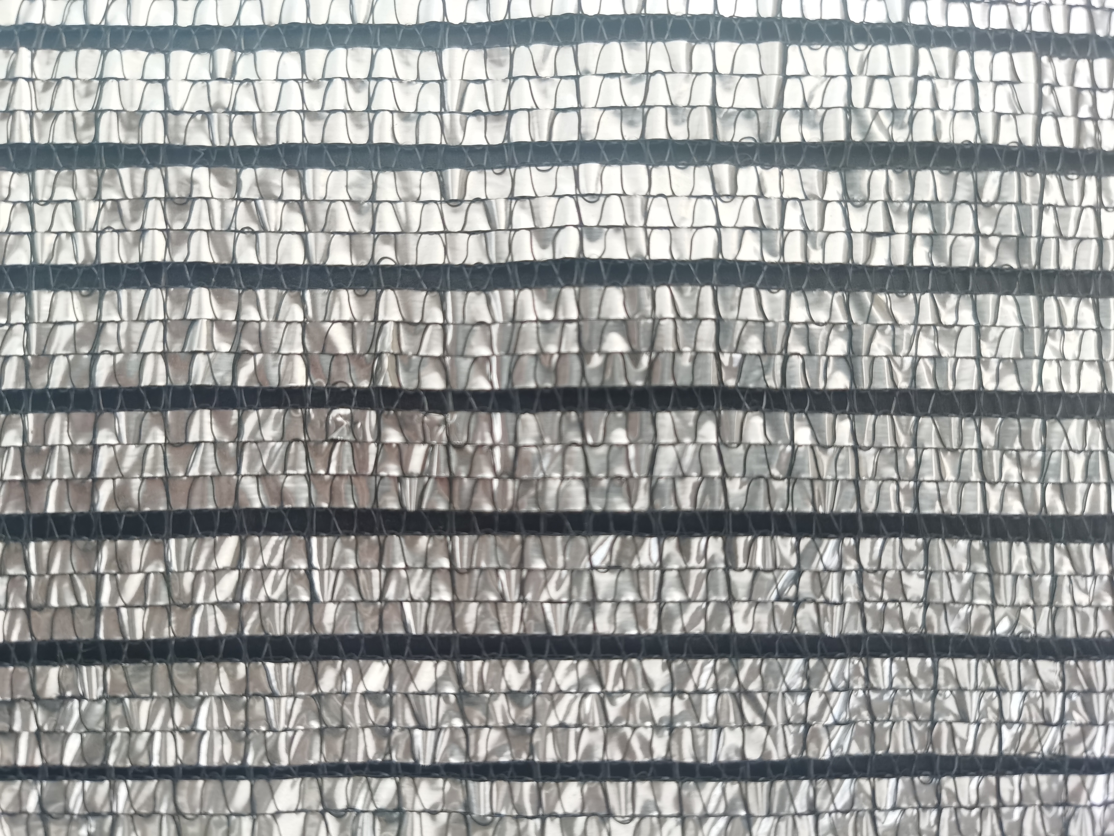 Hdpe Outdoor 350gsm Greenhouse Shade Cloth 50% Reflective Aluminum Foil