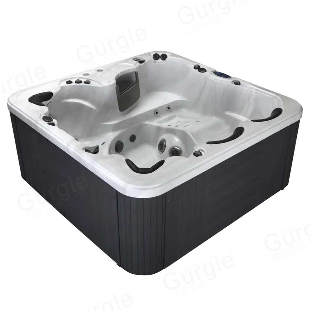 Model number EARL Outdoor hot tub SPA HOT TUB massage whirlpool bathtub with air bubble jet &water jets