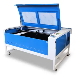 100W 130 x 90 CO2 Laser Engraving Machine for rubber cutting and engraving