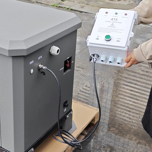 Générateur tri-énergie silencieux portable 8 kW (essence, <span class=keywords><strong>gaz</strong></span> naturel, GPL, GNC) avec démarrage électrique pour usage domestique 230 V 400 V - Product Image 6