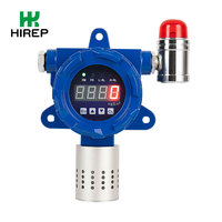 Moniteur de poussière fixe HIREP, détecteur de particules PM2.5, 0-1000 µg/m³, écran LCD, alarme sonore et lumineuse, certifié ATEX FCC