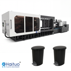 Machine de moulage par injection de conteneurs à déchets série X Haituo HTF1680 pour la production de poubelles en HDPE - Product Image 5