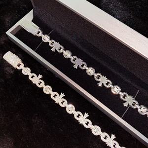 Pulsera de Moissanita Personalizada, Diseño Único, Plata de Ley 925, Joyería Hip Hop con Incrustaciones, Declaración de Moda de Lujo - Product Image 5