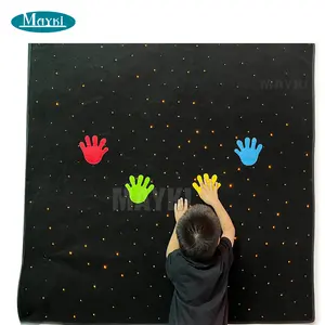 光纤星形地毯，带300星4手1.2米垫，用于感官室