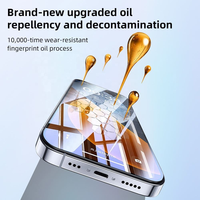 Protection d'écran en verre trempé HD ultra-résistante avec kit d'installation facile pour iPhone 17 16 15 14 13 12 Pro Max Plus