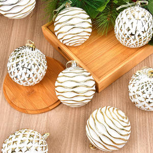 Fournitures <span class=keywords><strong>de</strong></span> décoration <span class=keywords><strong>de</strong></span> Noël, boules <span class=keywords><strong>de</strong></span> Noël <span class=keywords><strong>de</strong></span> 8 cm, décorations pour la maison, les centres commerciaux, les vitrines, pendentifs <span class=keywords><strong>de</strong></span> boules à suspendre pour l'arbre <span class=keywords><strong>de</strong></span> Noël - Product Image 4