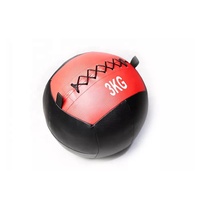 Logotipo personalizado 2lb 20lb equipo de gimnasia de pesas entrenamiento ejercicio Fitness Power Training Pu cuero medicina pared bola