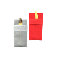 Serviettes de table jetables bleu marine personnalisées, serviettes en papier colorées au toucher lin