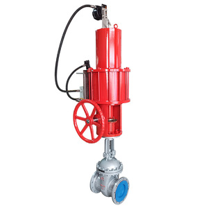Válvula de Compuerta Neumática de 3 Pulgadas con Brida DN80 para Agua a Temperatura Normal, Uso General - Product Image 3