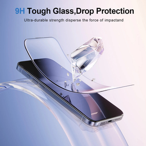 Chống Bụi 2.5D Chống Tĩnh Điện AG Matte ESD Tempered Glass Cạnh Sáng Siêu HD <span class=keywords><strong>Frosted</strong></span> Bảo Vệ Màn Hình Cho iPhone 16 Pro - Product Image 6