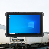 Tablette robuste biométrique approuvée pour les élections, 10,1 pouces, Windows 10, 8 Go de RAM, 128 Go, lecteur de carte anti-contrefaçon RS232, contrôle d'accès