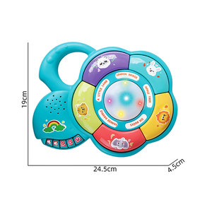 Boîte à musique électrique éducative précoce, tambour à applaudissements manuel, clavier <span class=keywords><strong>musical</strong></span> portable, jouet <span class=keywords><strong>musical</strong></span> pour enfants, instruments en plastique pour enfants - Product Image 4