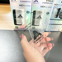 Protection d'écran en verre trempé 3D sans bordure ESD pour iPhone 18 Pro Max, film d'écran ultra-clair pour iPhone 18 Pro Max