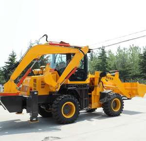 Radlader-Bagger lader der Marke China <span class=keywords><strong>TOP</strong></span> <span class=keywords><strong>10</strong></span> mit CE-ISO-Zulassung - Product Image 3