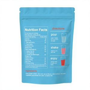 OEM クリアプロテインパウダー パケット 20g 女性男性用 ラクトースフリー グラスフェッド ホエイアイソレート グルテンフリー ゼロシュガー - Product Image 2