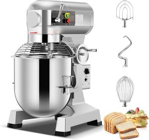 เครื่องผสมอาหารเชิงพาณิชย์ ปรับความเร็วได้ 3 ระดับ พร้อมตัวป้องกันความปลอดภัย  พร้อมโถสแตนเลส - Product Image 2