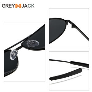 Lunettes de soleil polarisées pour homme Greyjack, monture en métal, verres TAC UV400, anti-éblouissement, pour la conduite, la pêche, le cyclisme - Product Image 3