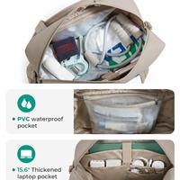Sac de sport portable pour raquettes de squash et de tennis, sac à main professionnel polyvalent, sac à dos de fitness, résistant à l'eau avec fermeture éclair