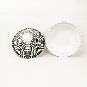 ที่กำหนดเองสีดำรูปลอกเซรามิกดินเผาแฮนด์เมดโมร็อกโก Tagine - Product Image 5
