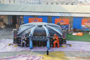 Arène <span class=keywords><strong>de</strong></span> tir au laser Battle Dome, champ <span class=keywords><strong>de</strong></span> bataille <span class=keywords><strong>de</strong></span> tir au laser gonflable pour les locations <span class=keywords><strong>de</strong></span> fêtes commerciales et les centres <span class=keywords><strong>de</strong></span> divertissement - Product Image 2