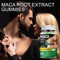 Gommes Maca Energy pour adultes hommes soutient la vitalité et la santé globale pour les hommes et les femmes.