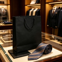 Sacs en papier personnalisés haut de gamme pour le commerce de détail, sacs cadeaux de luxe avec logo, sacs de transport en gros