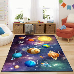 <span class=keywords><strong>Tapis</strong></span> de jeu pour enfant en polyester à poils coupés, personnalisable et lavable, certifié OEKO-TEX, pour usage domestique, salle d'activités pour enfants, <span class=keywords><strong>tapis</strong></span> éducatif sûr - Product Image 2