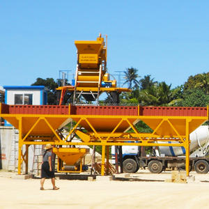 Planta modular de hormigón lista para mezclar pequeña mini planta portátil de mezcla de hormigón - Product Image 2