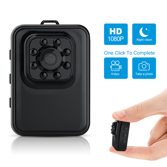 Mini Portable Camera 1080P HD Wireless Smart DVR Recorder Compact Security Camera With Audio