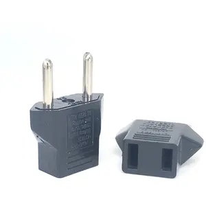 Newest Universal USA US To EU Europe EURO Travel Charger Power Adapter Travel Adapter Worldwide Plug Power Adapter