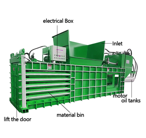 Produttore all'ingrosso di paglia pressa pressa idraulica per rottami di alluminio compattatore di rottami metallici pressa idraulica - Product Image 2