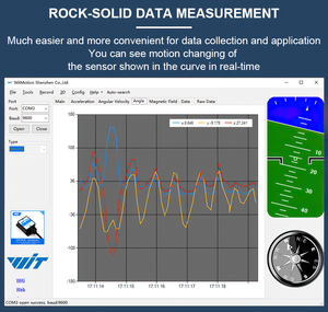 Hochs tabiler 200Hz SINDT-TTL digitaler Beschleunigung messer Neigung messer <span class=keywords><strong>3</strong></span>-Achsen-Beschleunigung + Gyro + <span class=keywords><strong>2</strong></span>-Achsen-Winkel mit Kalman-Filterung - Product Image 5