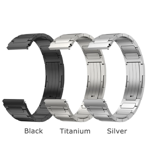 <span class=keywords><strong>Bracelet</strong></span> en titane 22mm pour Huawei Watch4pro Gt3 46 Ultimate Band pour Samsung Watch Gear S3 45mm <span class=keywords><strong>Bracelet</strong></span> en métal pour <span class=keywords><strong>Amazfit</strong></span> <span class=keywords><strong>Gtr</strong></span> 47mm - Product Image 6